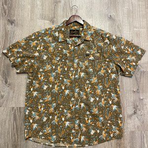 Rare Howler Brothers Western Rooster Pearl Snap Shirt
